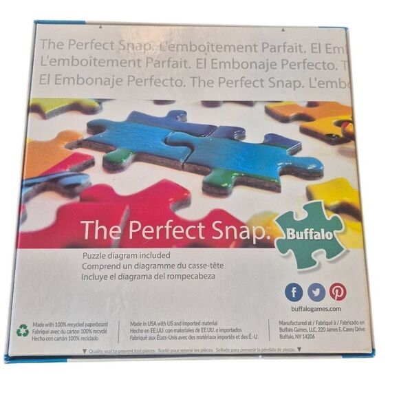 Buffalo Games Charles Wysocki Bostonians & Beans 1000 pc Jigsaw Puzzle - Picture 3 of 6